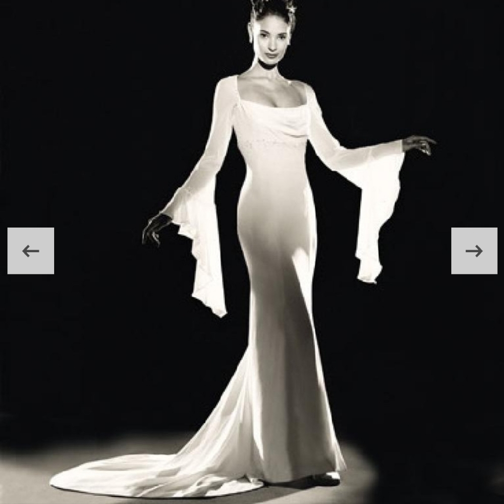 Ian Stuart wedding dress white